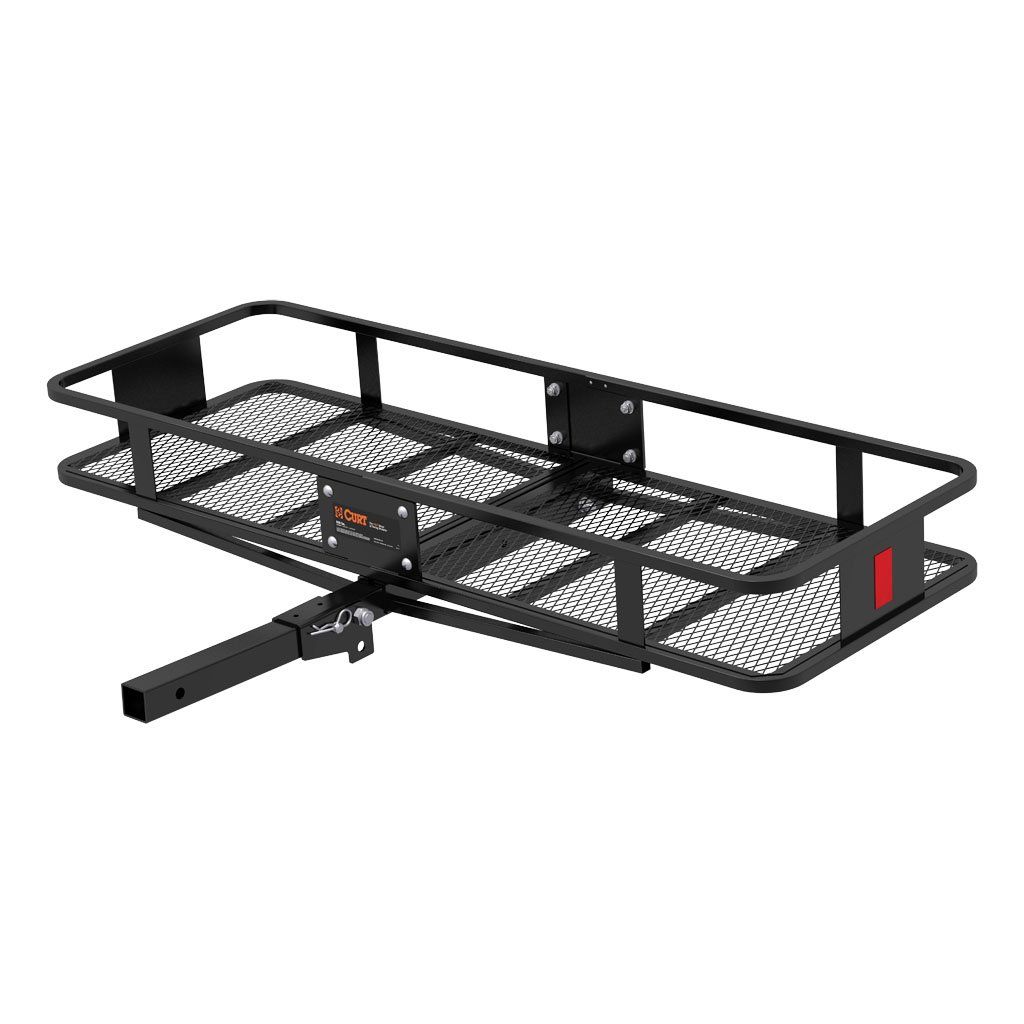 CURT 18151 Folding Cargo Carrier — 60 × 20 inches, 2-inch Receiver
